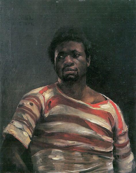 Lovis Corinth Neger Othello